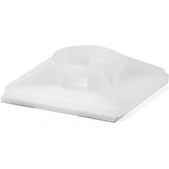 База монтажная самоклеящаяся DKC 28х28 белый (уп.100шт) 25473SR