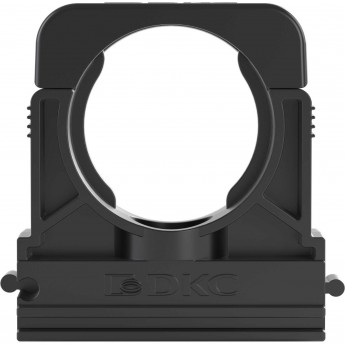 Держатель DKC с крышкой DN 23 мм, полиамид, цвет чёрный Держатель DKC с крышкой DN 23 мм, полиамид, цвет чёрный