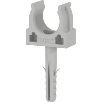 Держатель DKC с защёлкой и дюбелем, д.32мм (розница) Держатель DKC с защёлкой и дюбелем, д.32мм (розница)