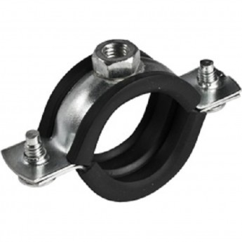 Хомут DKC для средних нагрузок с изоляцией с гайкой М8 для труб d 3" Хомут DKC для средних нагрузок с изоляцией с гайкой М8 для труб d 3"