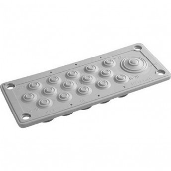 Кабельный ввод, пластик DKC V0 UL94, IP65, +130 - 40, 25 отверстий Кабельный ввод, пластик DKC V0 UL94, IP65, +130 - 40, 25 отверстий