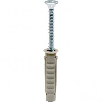 Комплект креплений DKC CM06523 V8 5х50 винт+дюбель (уп.100шт) Комплект креплений DKC CM06523 V8 5х50 винт+дюбель (уп.100шт)