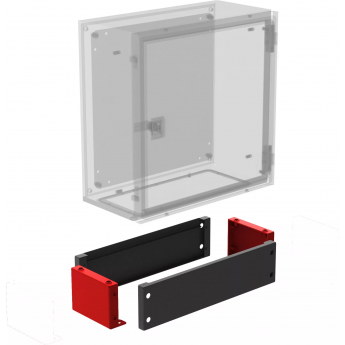 Комплект крепления DKC CE/RAM box шкафов к столбу (ширина 400 мм) Комплект крепления DKC CE/RAM box шкафов к столбу (ширина 400 мм)