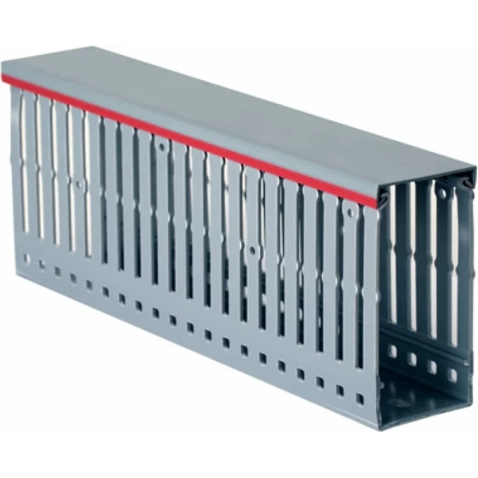 Короб перфорированный DKC RL12 80x80 серый QUADRO 00152RL