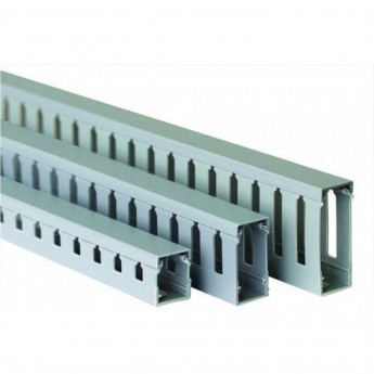 Короб перфорированный DKC RL75 15x18 серый QUADRO Короб перфорированный DKC RL75 15x18 серый QUADRO