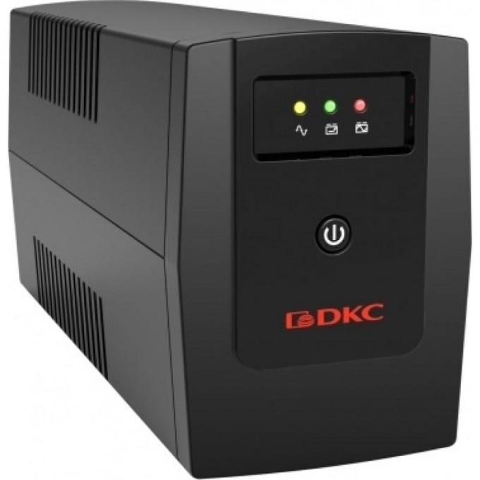 Линейно-интерактивный ИБП DKC серии INFO, 800 ВА/480 Вт, 1/1, 2xSCHUKO,1x8Aч INFO800S Линейно-интерактивный ИБП DKC серии INFO, 800 ВА/480 Вт, 1/1, 2xSCHUKO,1x8Aч INFO800S