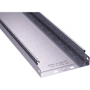 Лоток листовой DKS неперфорированный 300х80 L3000 сталь 0.8мм DKC 35065