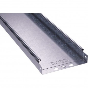 Лоток листовой DKS неперфорированный 400х50 L3000 сталь 1мм DKC 35026