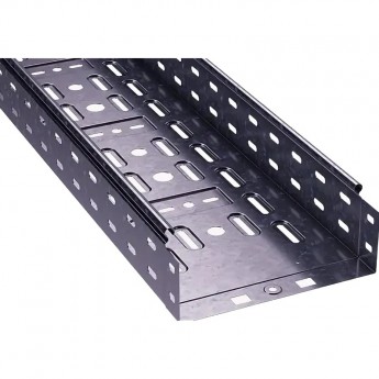 Лоток перфорированный DKC 300х80 L3000, горячеоцинкованный Лоток перфорированный DKC 300х80 L3000, горячеоцинкованный