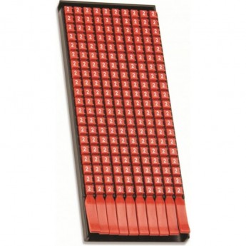 Маркер для кабеля DKC MKCES3 сечением 4-6мм символ "E" (уп.160шт)