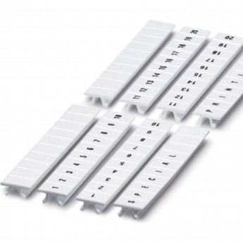 Маркировка для клемм DKC, ширина 6 мм, от 71 до 80, горизонтальная ориентация