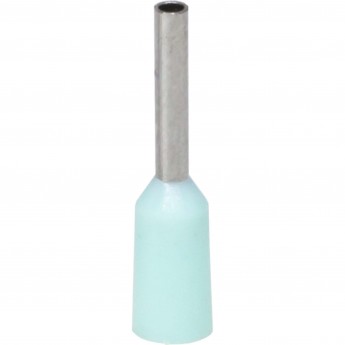 Наконечник-гильза DKC 0,34-8мм с изолированным фланцем, бирюзовый