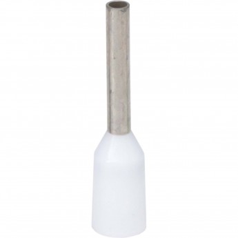 Наконечник-гильза DKC 0,5-10мм с изолированным фланцем, белый