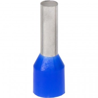 Наконечник-гильза DKC 2,5-12мм с изолированным фланцем, синий