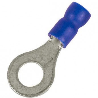 Наконечник с отверстием под винт DKC 2B6P-EE-PVC 1.5-2.5кв.мм М6 d6.4мм (НКИ) (уп.100шт)