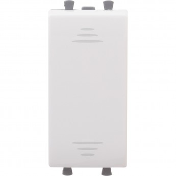 Переключатель DKC модульный, "Avanti", "Белое облако", 1 модуль