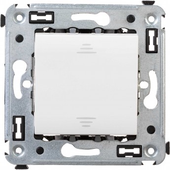 Переключатель DKC одноклавишный в стену, "Avanti", "Белое облако"