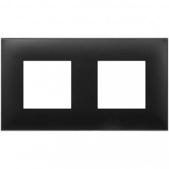 Рамка DKC AVANTI ARTLEBEDEV на 4 модуля, черный матовый