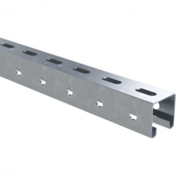 С-образный профиль DKC 41х41, L300, толщ.1,5 мм, цинк-ламельный