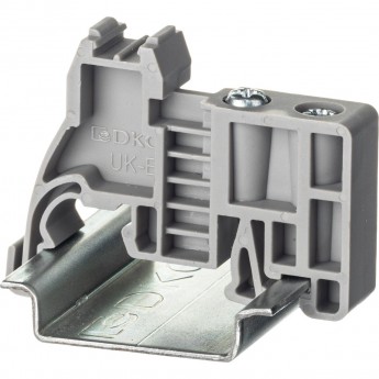 Торцевой фиксатор DKC на рейку 35мм, ширина 9,5 мм Торцевой фиксатор DKC на рейку 35мм, ширина 9,5 мм