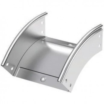 Угол CD вертикальный внешний DKC 90° 200/50 с крепежными элементами и соединительными пластинами