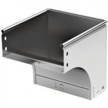 Угол CDV 90 вертикальный внешний DKC 100 H50 с крепежными элементами и соединительными пластинами