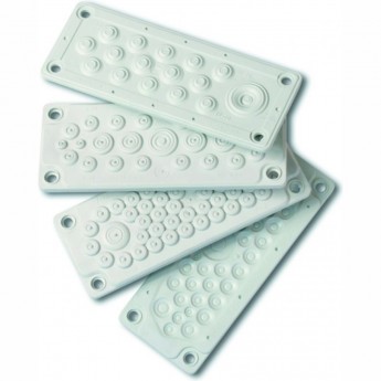 Ввод кабельный пластик DKC V0 UL94 IP65 +130 - 40 36 отверстий Ввод кабельный пластик DKC V0 UL94 IP65 +130 - 40 36 отверстий