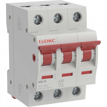 Выключатель нагрузки трёхполюсный DKC 40A
